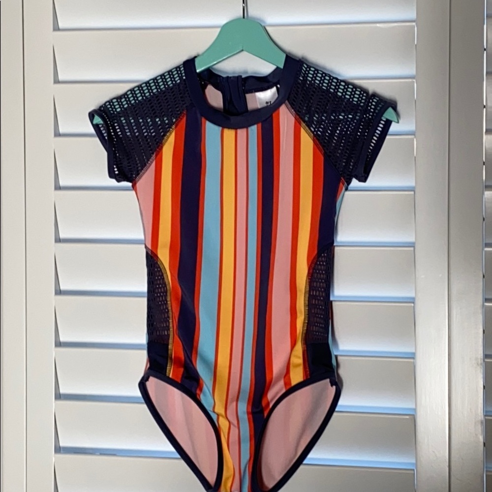 Girls one piece bathing suit from Target.